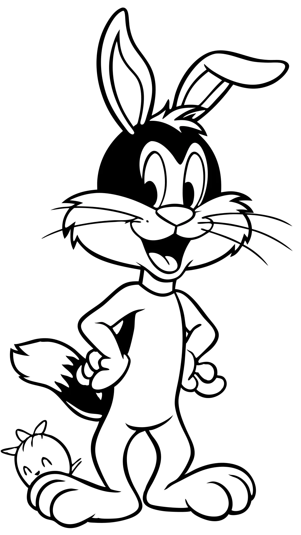 coloring pages of looney tunes